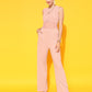 Round Neck Basic Corset Jumpsuit