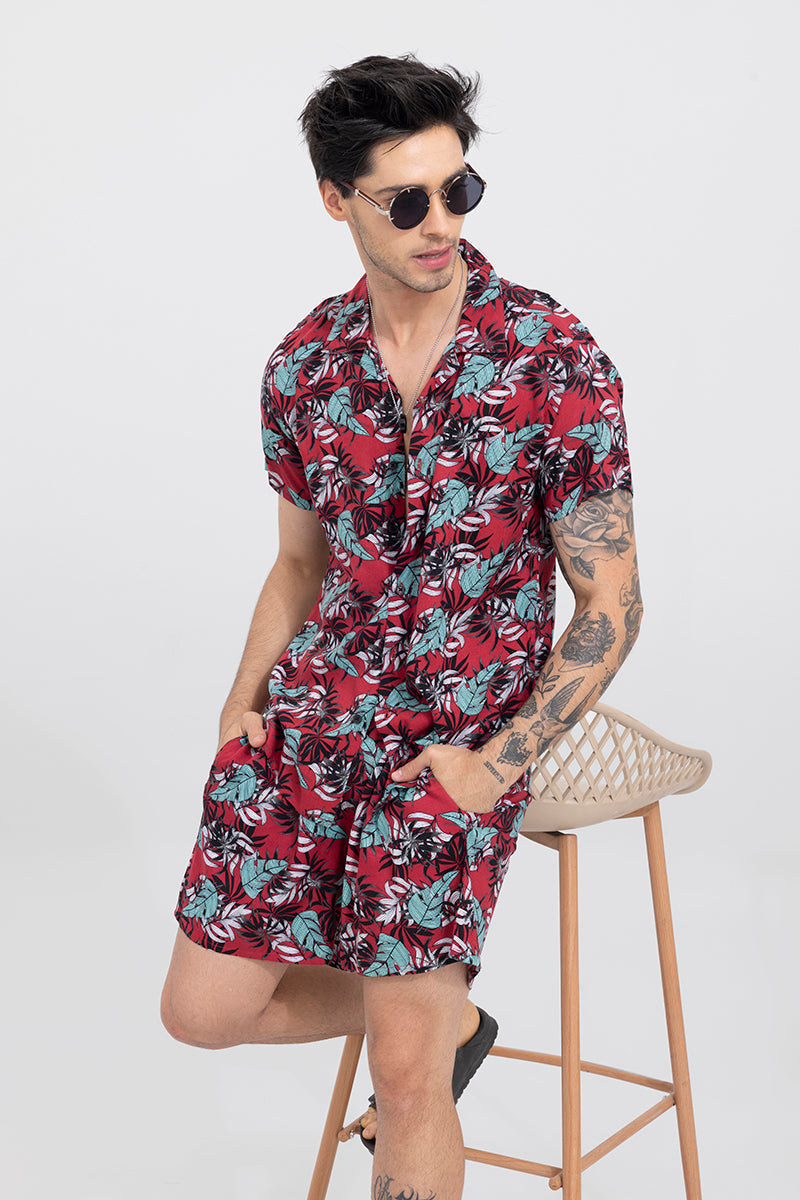 Faux Leaf Co-Ords