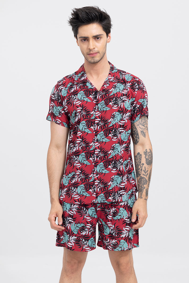 Faux Leaf Co-Ords