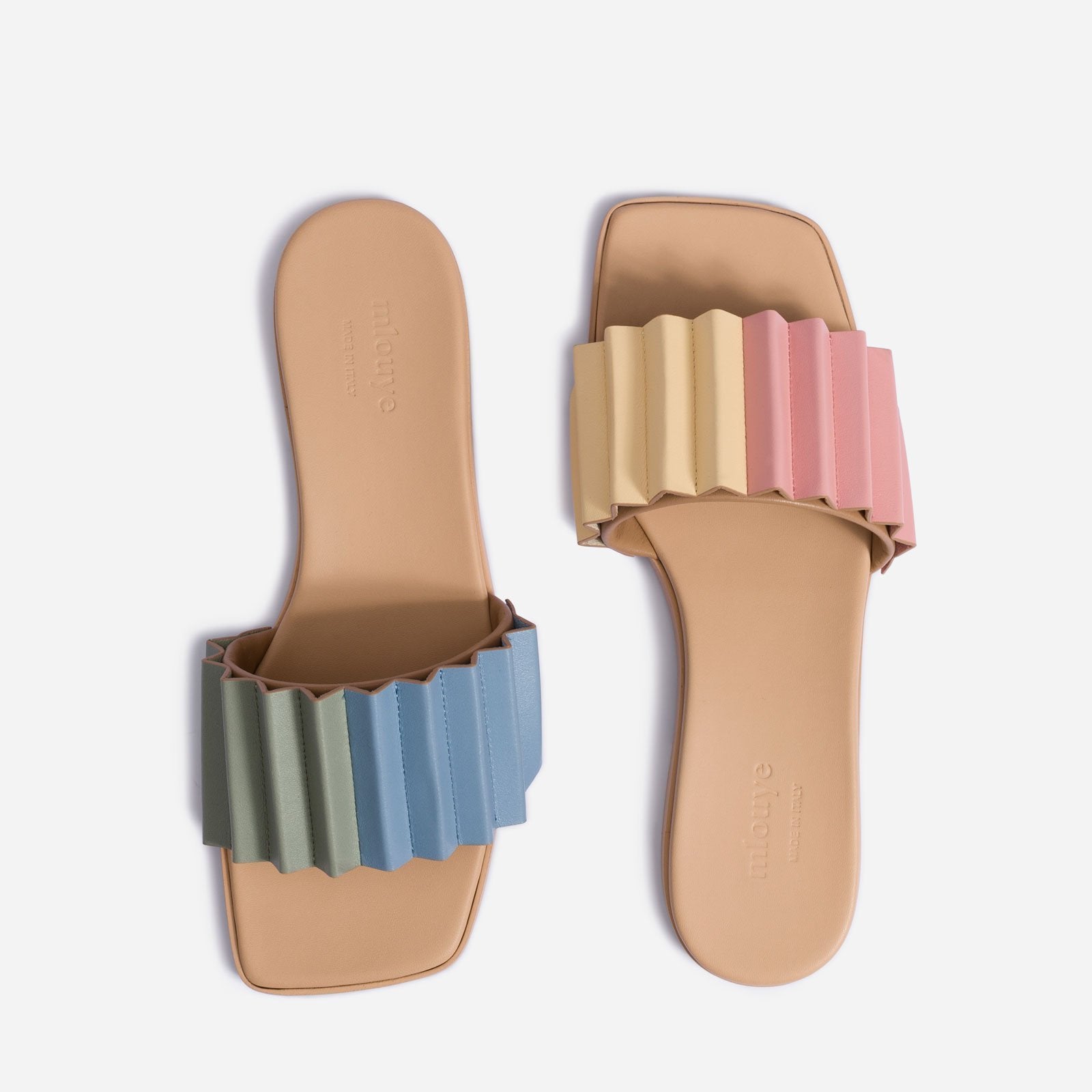 Louise Slide Sandal Mlouye Gummy