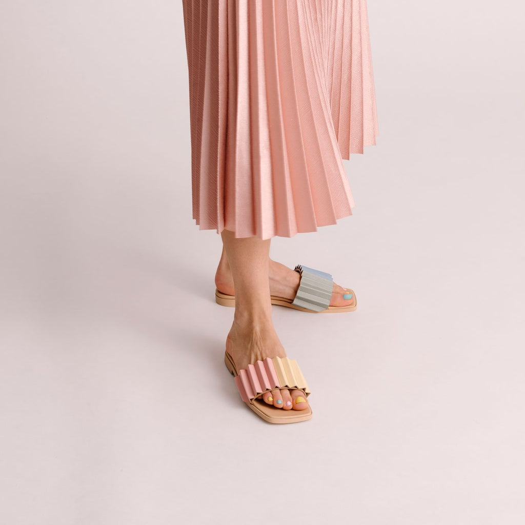 Louise Slide Sandal Mlouye Gummy
