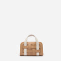Mini Woven Bag Mlouye Latte
