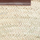 Basket Weave Handcrafted Bag with Sling Strap MANGO Brown